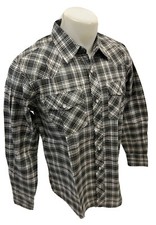 Hommes Rodéo Western Gris