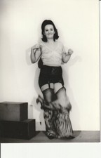 TIRAGE PHOTO	argentique amateur 1960	FEMME NUE NU ARTISTIQUE  9x13cm