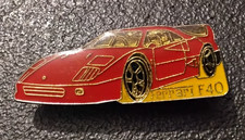 Pin’s Sport Automobile Voiture Ferrari F 40 (1094)
