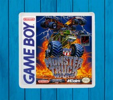 Monster Truck Wars Nintendo Game Boy Fridge Magnet Aimant Frigo