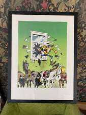 Serigraphie BD Morris Lucky Luke