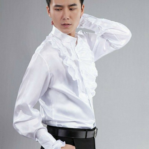 Homme satin soyeux robe - homme,