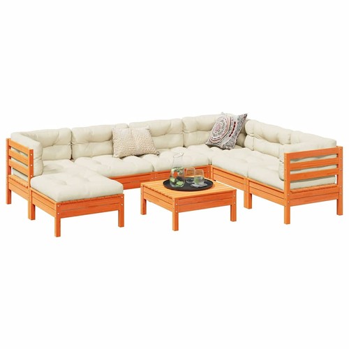 Salon jardin avec coussins - salon,