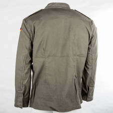 Veste de treillis armée ALLEMANDE kaki en coton moleskine - Taille S/M