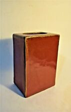 Oreiller d'opium - Grès émaillé en rouge de cuivre - Chine XIX e