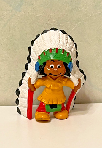 Figurine pvc yakari indian - figurine,