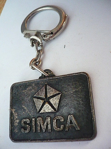 Porte clé simca - clé,