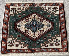 Tapis Carré 60x50cm Turque Noué  teppich Tappeto Rugs carpet Alfombra Teppe Mett