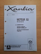 (347B) Manuel d'atelier CITROEN Xantia - Moteur XU, RFX (XU10J2C/Z)