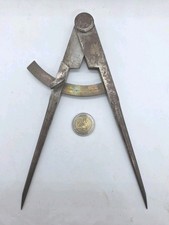 Ancien compas en fer forgé XVIII-XIXeme 22cm