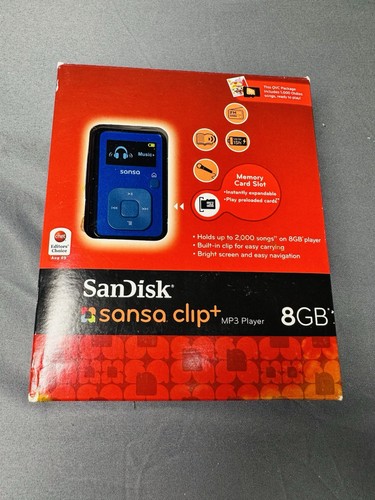 Rare sandisk sansa - rare:, clip+