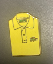 Pin polo lacoste jaune - pin's,