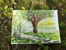 Aquarelle, peinture originale