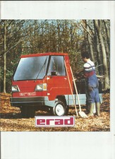 ERAD - UTILITAIRE DIESEL / catalogue brochure dépliant prospectus