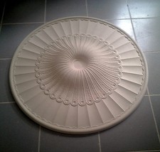 Grande Rosace 93cm Staff Plafond Art Déco. Qualité artisanale SCULPTURE DECO