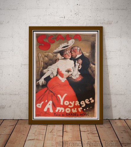 Affiche poster cabaret scala - ,