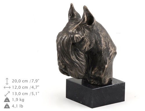 Schnauzer statue en - schnauzer,