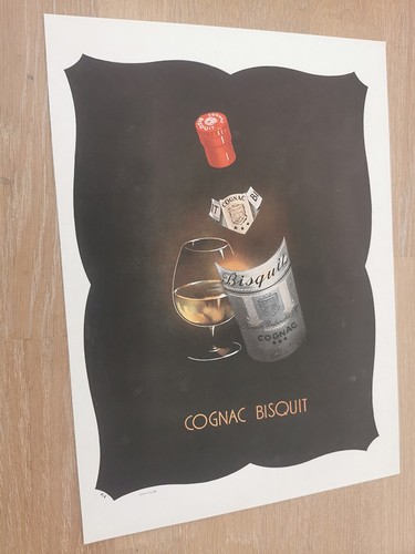 Publicité bisquit - bisquit, (cognac)
