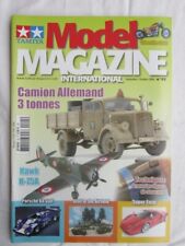 TAMIYA Model MAGAZINE n° 95 /Camion allemand 3 Tonnes/Hawk H-75A/Porsche K8 Gulf