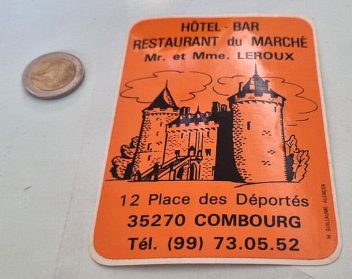 Autocollant sticker hotel bar - /sticker,