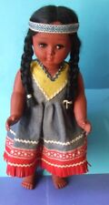 Poupée Indienne Unica vintage 42 cm