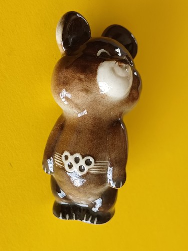Figurine ours mascotte jeux - figurine,
