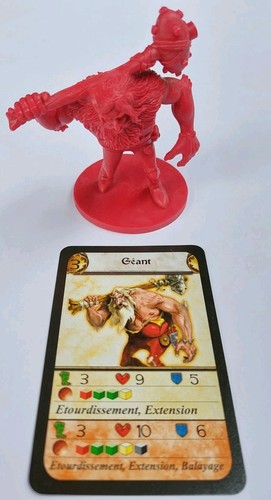 Figurine géant rouge - géant, descent