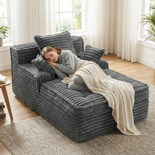 Boneless chaise lounge - chaise, chair
