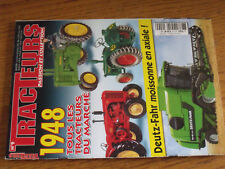 18$$ Revue Tracteurs Passion n°9 Tracteur de 1948 / Deutz-Fahr / 