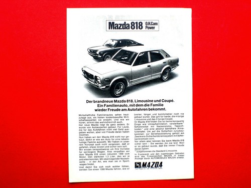 1972 publicité magazine - du,