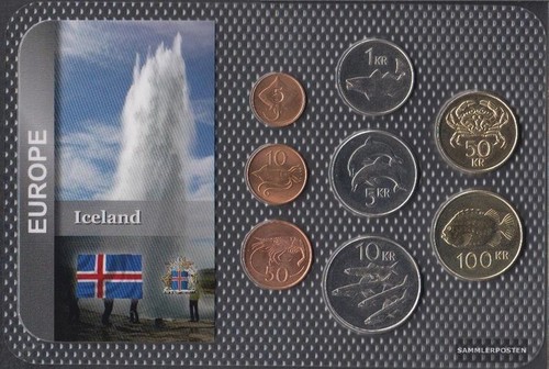 Islande fleur coin série - de,