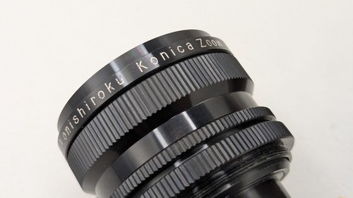 Rare objectif konica zoom 8 - rare,