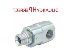 Raccord rotatif hydraulique type passage rotatif - GG 90° - tailles de filetage