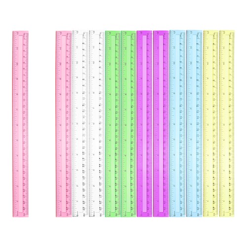 Règles plastique 12 - 12,