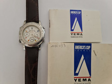 YEMA. "AMERICA'S CUP FRANCE". montre "QUARTZ" année 1993.