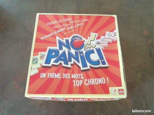 Jeu panic goliath - no,