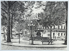 Place Theatre Francais LITHOGRAPHIE Paris Seine JEAN CARZOU Malraux XX°