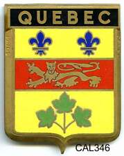 CAL345 - PLAQUE DE CALANDRE AUTO - QUEBEC