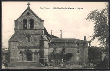 CPA Saint-Martin-le-Vieux, L´Église 