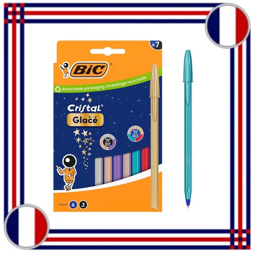 Stylos bille bic cristal - stylos-bille,