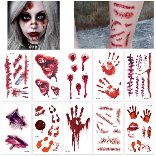Tatouage halloween - d'halloween,
