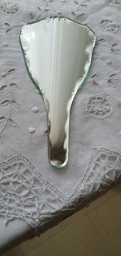 Miroir main biseauté - miroir, à