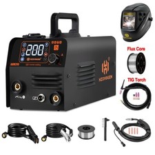 Poste à Souder Machine Semi Automatique 200A MIG/TIG/MMA Soudure Inverter IGBT