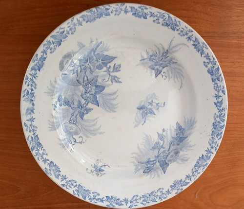 Plat rond terre - ,