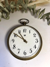 Horloge vintage en laiton -