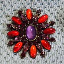 Pendentif broche vintage
