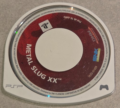 Metal slug sony - xx,