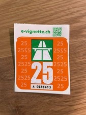 Vignette autoroute suisse