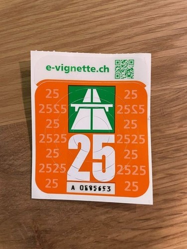 Vignette autoroute suisse