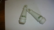Ancienne poignée porcelaine chasse-d 'eau WC " TIREZ " lot de 2